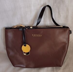 🤎 R. Riveter Bags on a Mission – Brown Leather Women’s Bag